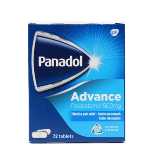 PANADOL ADVANCE 72 TAB