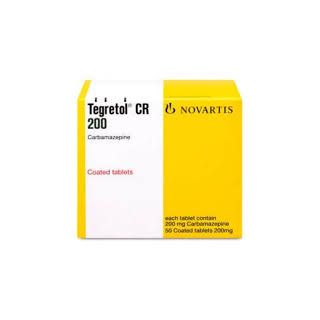 Tegretol CR 200mg Carbamazepine 50 Tablets.