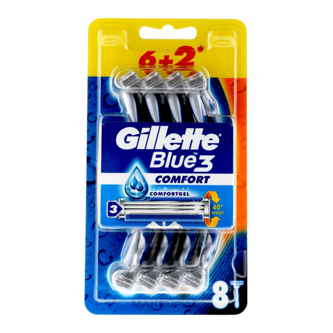 GILLETTE 3 BLUE COMFORT (6+ 2 )