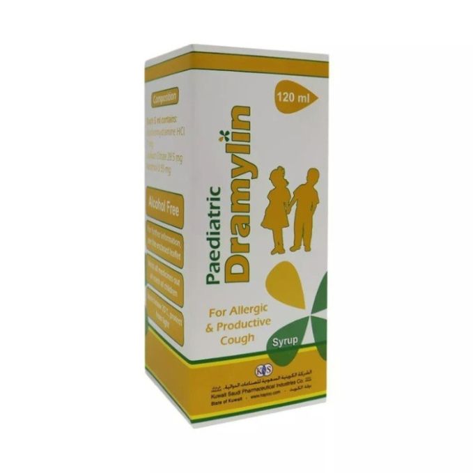 DRAMYLIN PAEDIATRIC SYR. 120ML