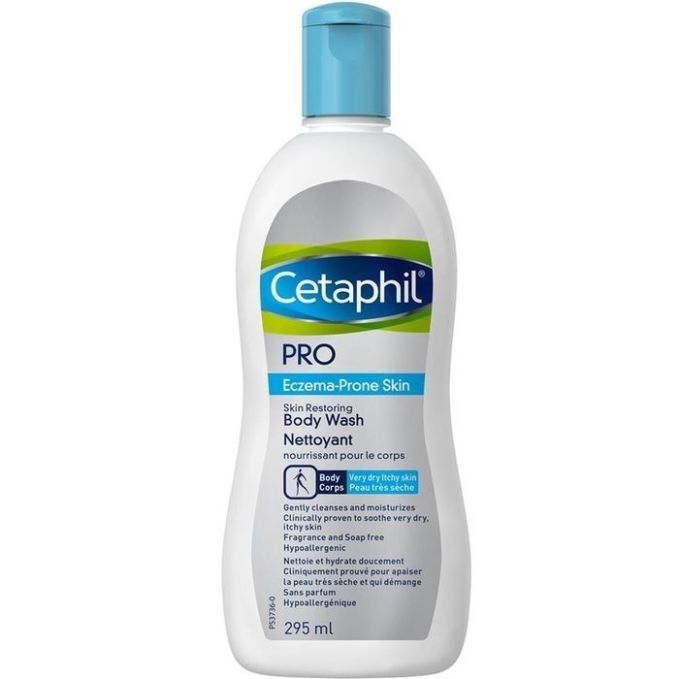 Cetaphil Pro Eczema Prone Skin Restoring Body Wash for Dry Skin 295ml