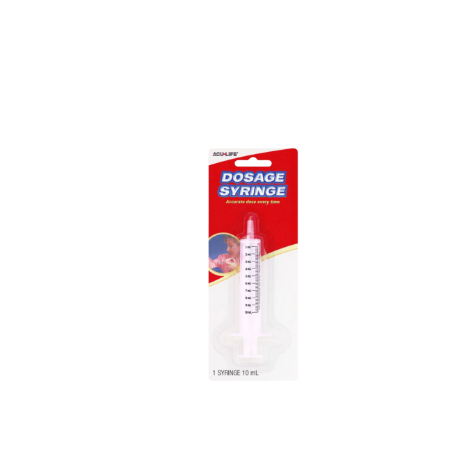 ACU-LIFE DOSAGE SYRINGE 10ML