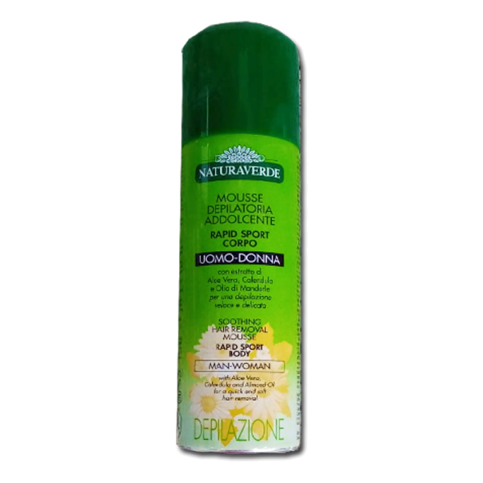 NUTRAVERDA SOOTHING HAIR REMOVAL MOUSSE