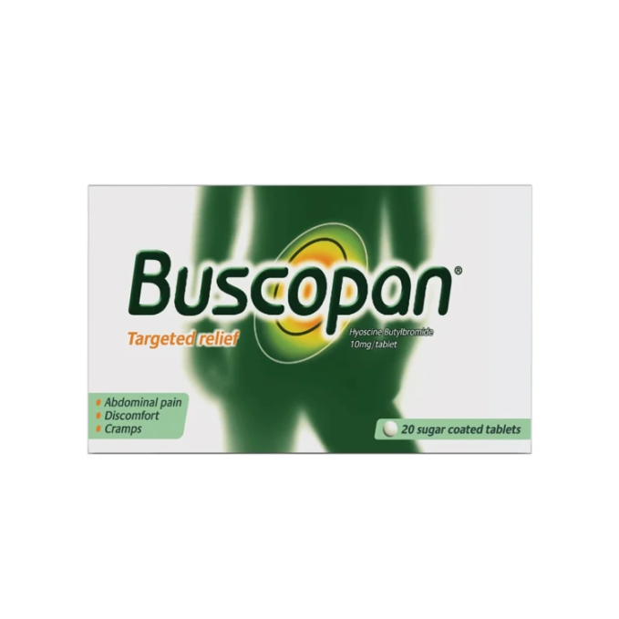 BUSCOPAN 20 TAB 10 MG