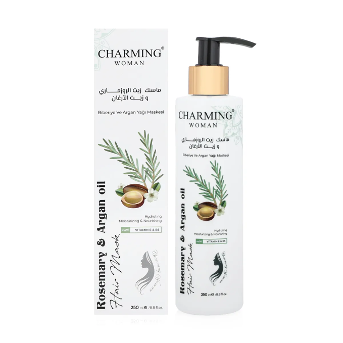 CHARMING WOMAN SHAMPOO AND ROSMARY HAIR MASK