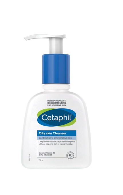 Cetaphil Oily Skin Cleanser for Combination and Sensitive Skin 236ml