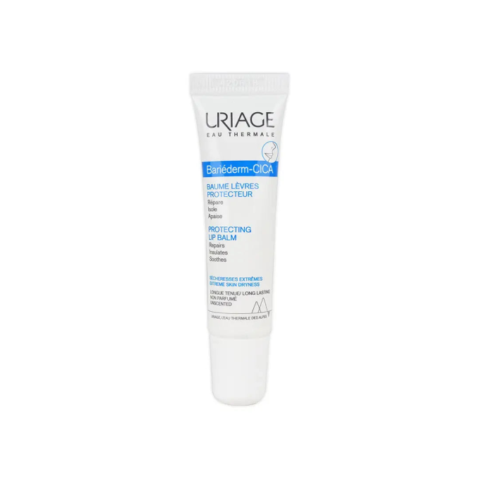Uriage Bariéderm-CICA Protecting Lip Balm - Repairing Care for Damaged Lips 15ml