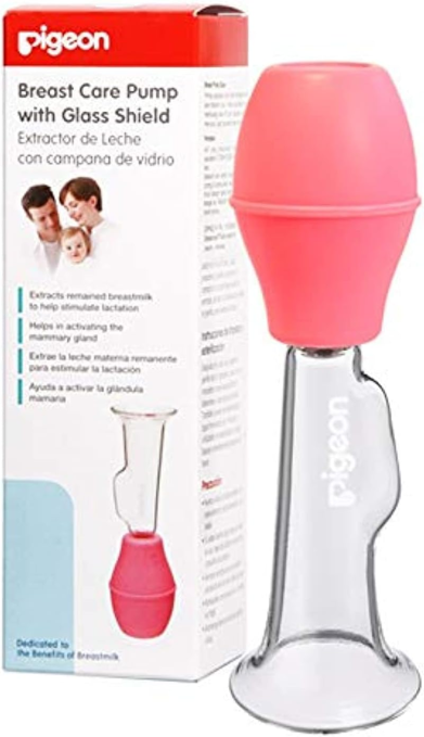 PIGEON BREAST CARE PUMP GLASS MADE