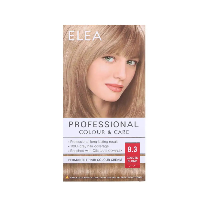 ELEA HAIR COLOR NO. 8.3 GOLDEN BLOND