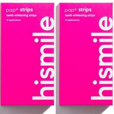 HISMILE PAP+ WHITENING STRIPS 14 PC