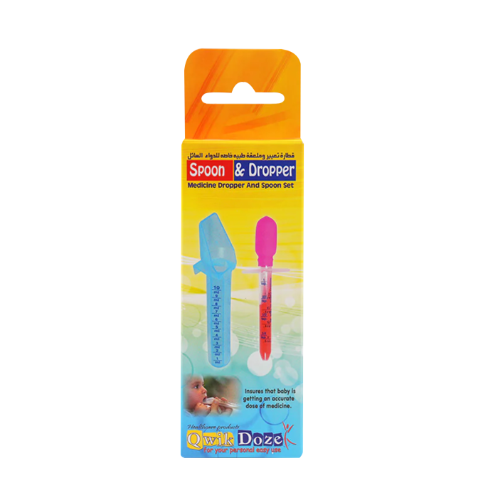 QWIK DOZE 1 MEDICINE SPOON+DROPPER