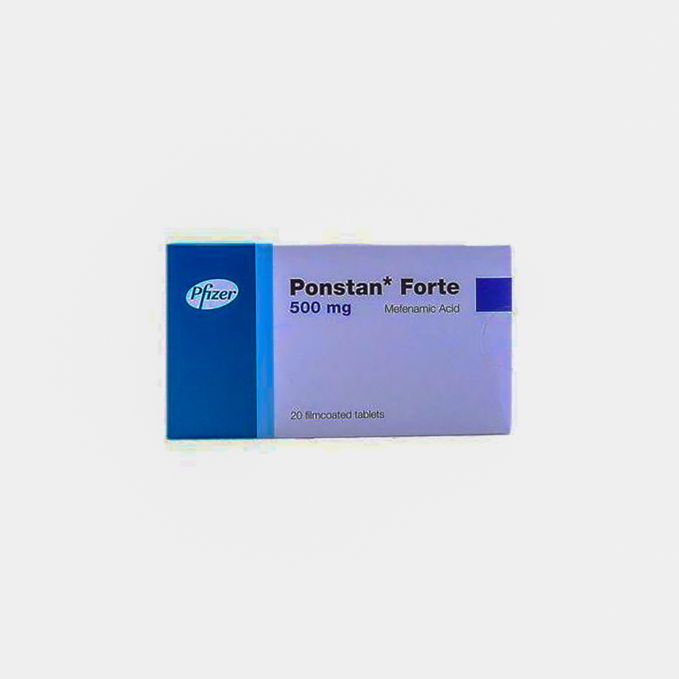 PONSTAN FORT Mefenamic Acid for Pain Relief 500MG*20TAB