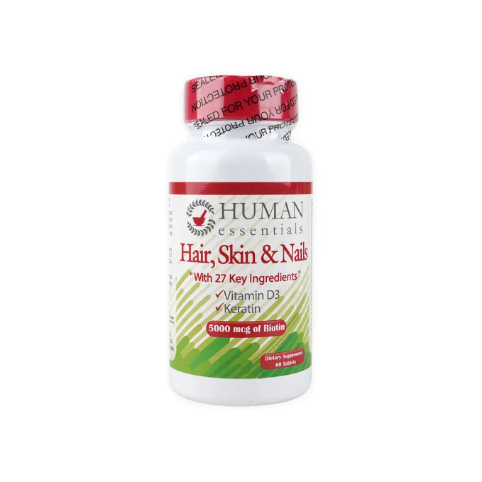 HUMAN ESSENTIALS HAIR,SKIN,NAIL W/BIOTIN 5000