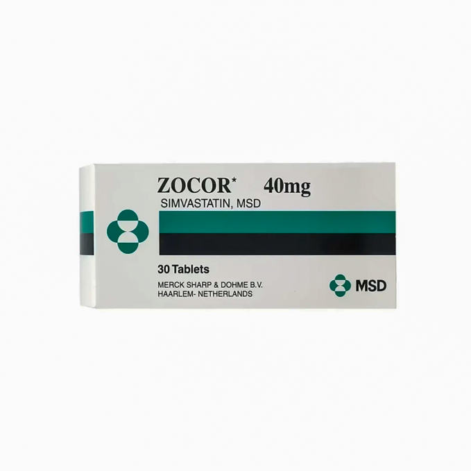 ZOCOR 40MG TAB 30S