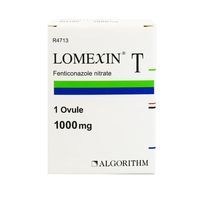 LOMEXIN T 1000MG 1 OVULES