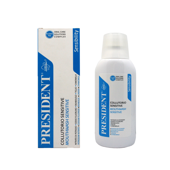 PRESIDENT SENSITIVE MOUTHWASH 200ML