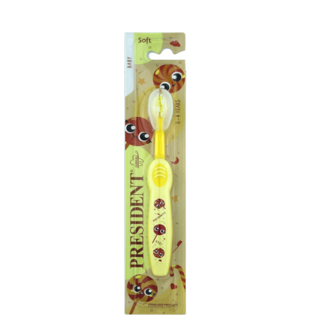 PRESIDENT BABY0-4 T.BRUSH SOFT