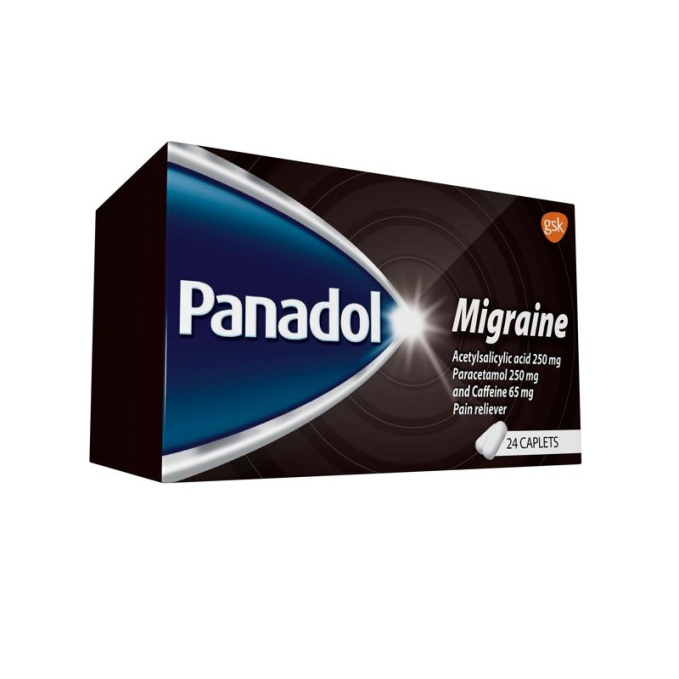 PANADOL MIGRAINE 24 CAPLETS