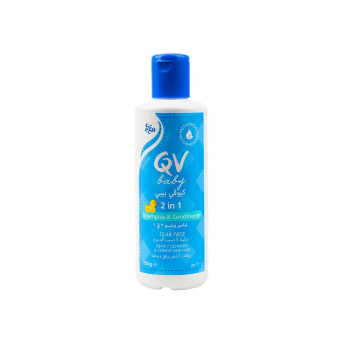 QV BABY 2IN1 SHAMPOO&CON 200ML