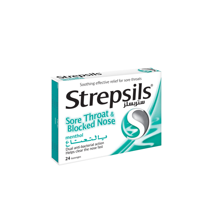 STREPSILS MENTHOL 24 S