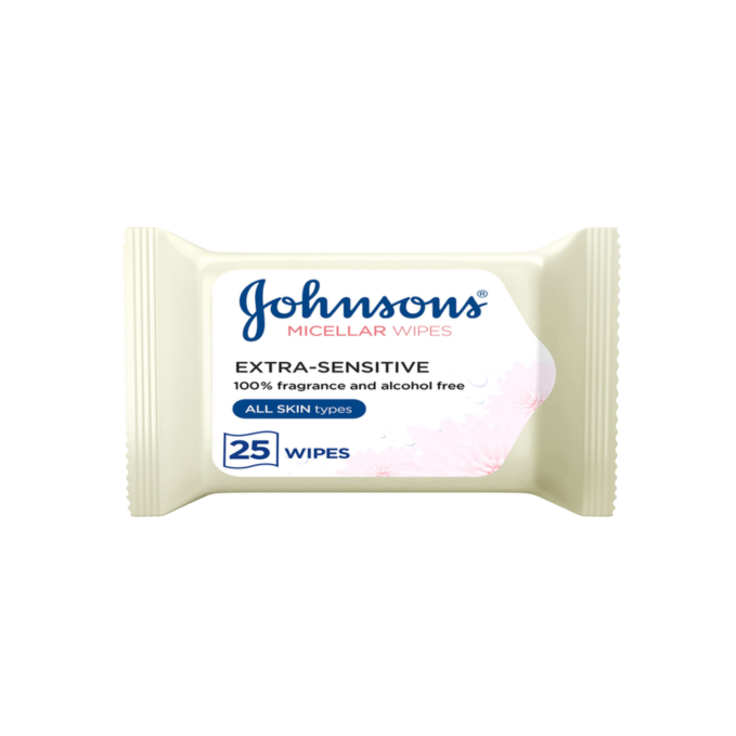 Johnson'S EXT.SENSITVE FRAG. FREE WIPS 25