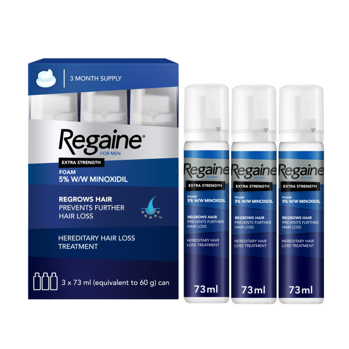 REGAINE FOAM FOR MEN 5% TRIP.PACK