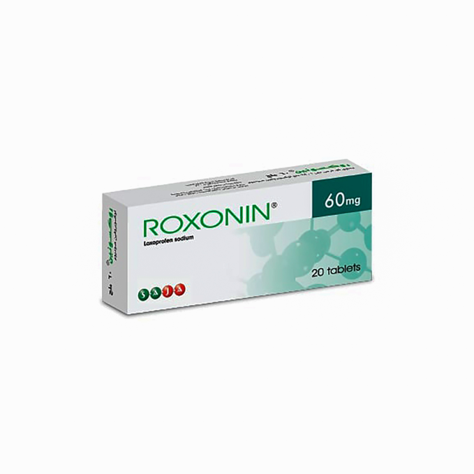 ROXONIN TAB 60 MG 20 S