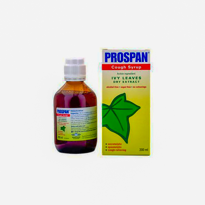 Prospan Ivy Leaves Dry Extract Cough Syrup 200ML