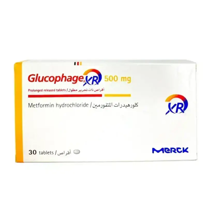 GLUCOPHAGE XR 500MG 30 S