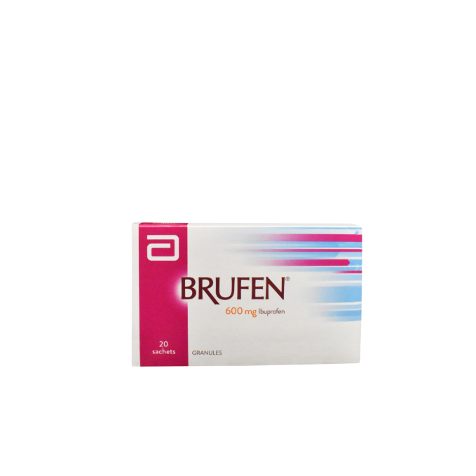 BRUFEN 600MG GRANULES 20 Sachets