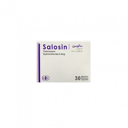 SALOSIN 0.4 MG 30 CAP