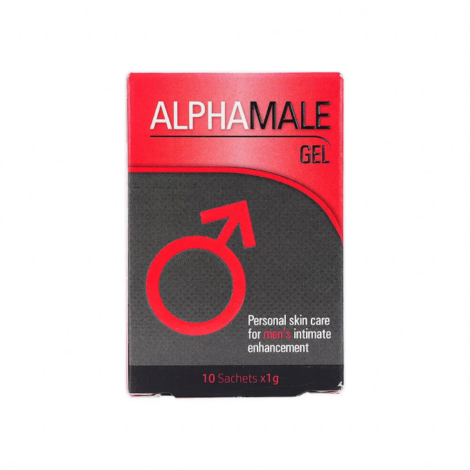 ALPHAMALE GEL SACHETS 10'S