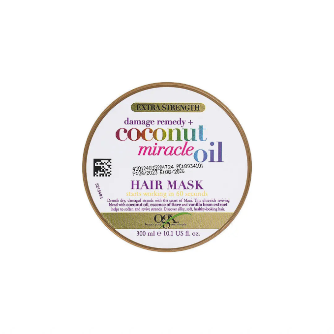 OGX COCONUT MAIRCLE OIL EXTRA STRENGHT HAIR MASK 300ML