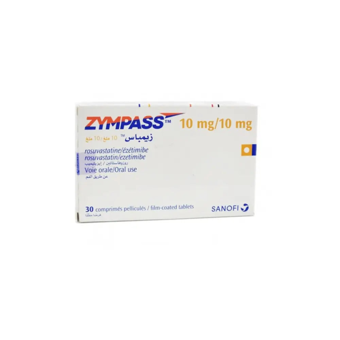 ZYMPASS 10MG/10 MG FC 30 TAB