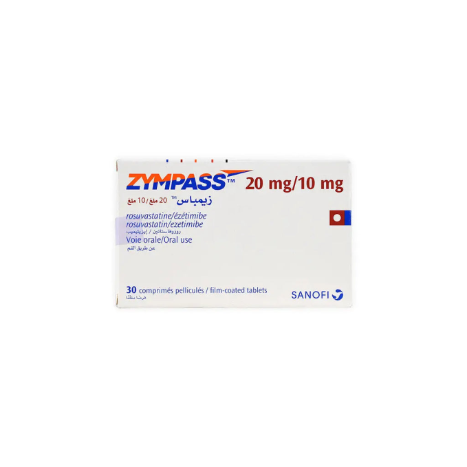 ZYMPASS 20/10 MG 30 TAB