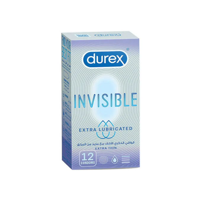 DUREX INVISIBLE EXTRA THIN 12PCS