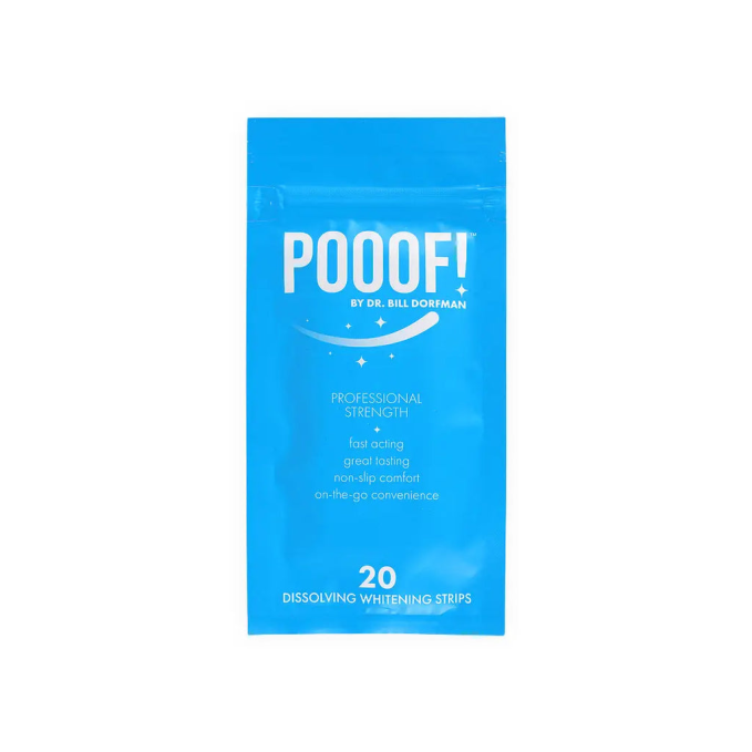 POOOF DISSOLVING WHITENING 20 STRIPS