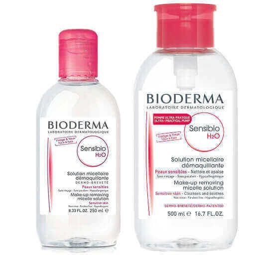 BIODERMA SENSIBIO H2O 500 PUMP+250 FREE ( OFFER )