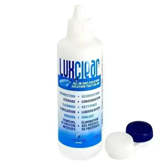 LUX CLEAR CONTACT LENSES SOL.100ML