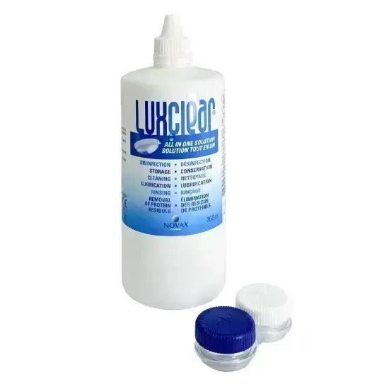 LUX CLEAR CONTACT LENSES SOL.360ML