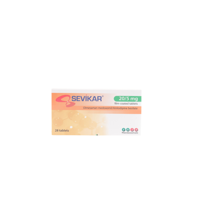 SEVIKAR 20/5MG FC TAB 28