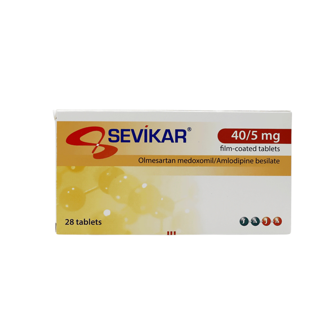 SEVIKAR 40/5MG FC TAB 28S