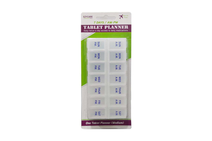 EZY CARE 7DAYS AM/PM TABLET PLANNER MEDIEUM