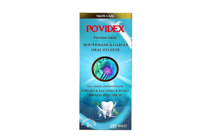 MEDI-CARE POVIDEX MOUTH WASH 250ML