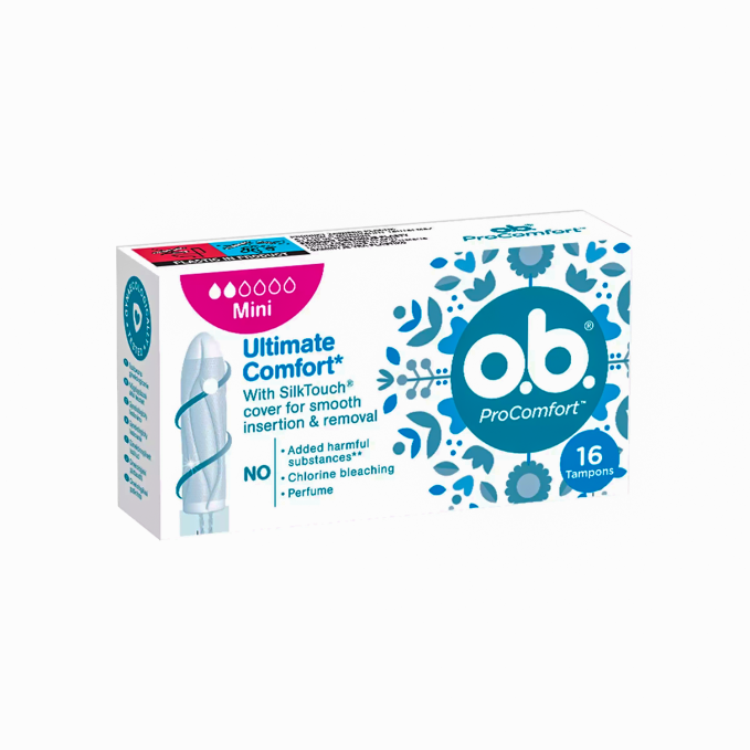 O.B TAMPONS MINI 6*16