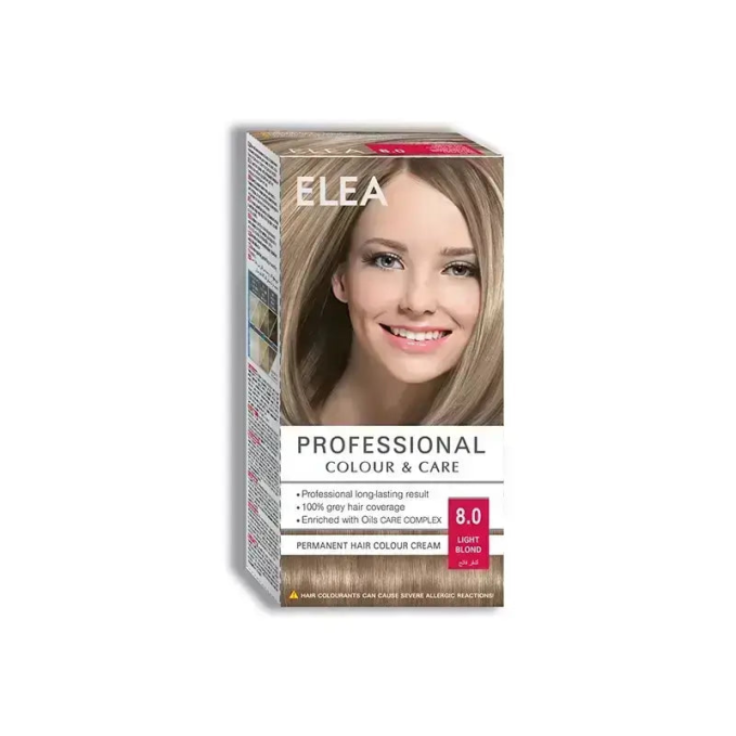 ELEA HAIR COLOR NO. 8.0 LIGHT BLOND