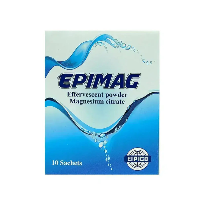 Epimag Effervescent Powder Magnesium Citrate 5GM 10 Sachets