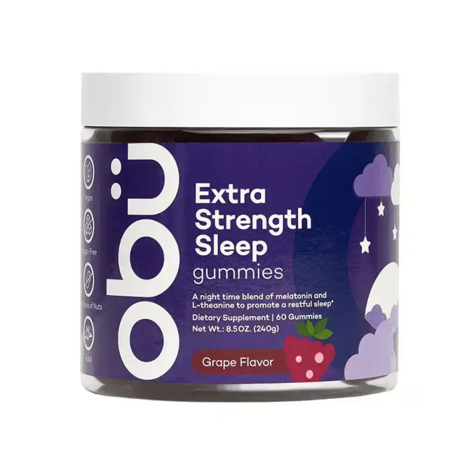 OBU EXTRA STRENGHT SLEEP ( GRAPE FLAVOR) 60 GUMMIES