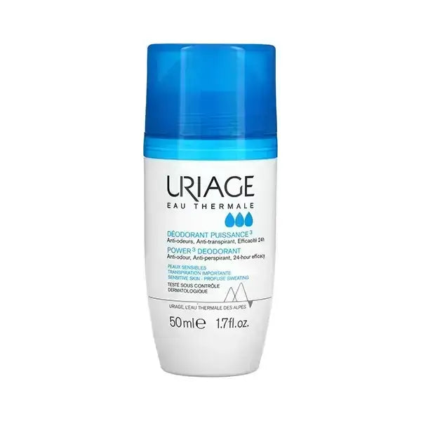 URIAGE DEODORANT POWER 3 ROLL 50ML