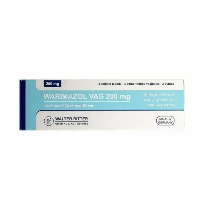 WARIMAZOL VAG 200MG 3OVULES